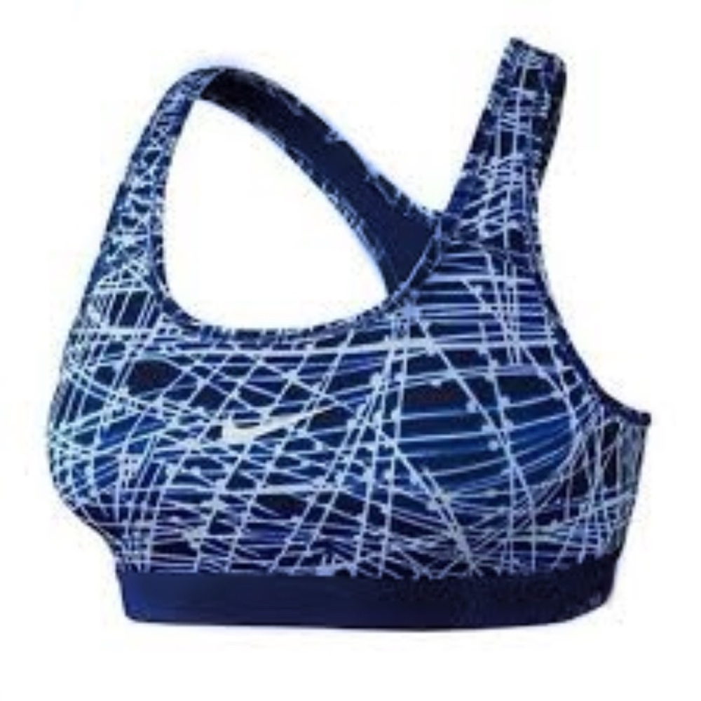 Nike | Sports Bra | Blue & White |